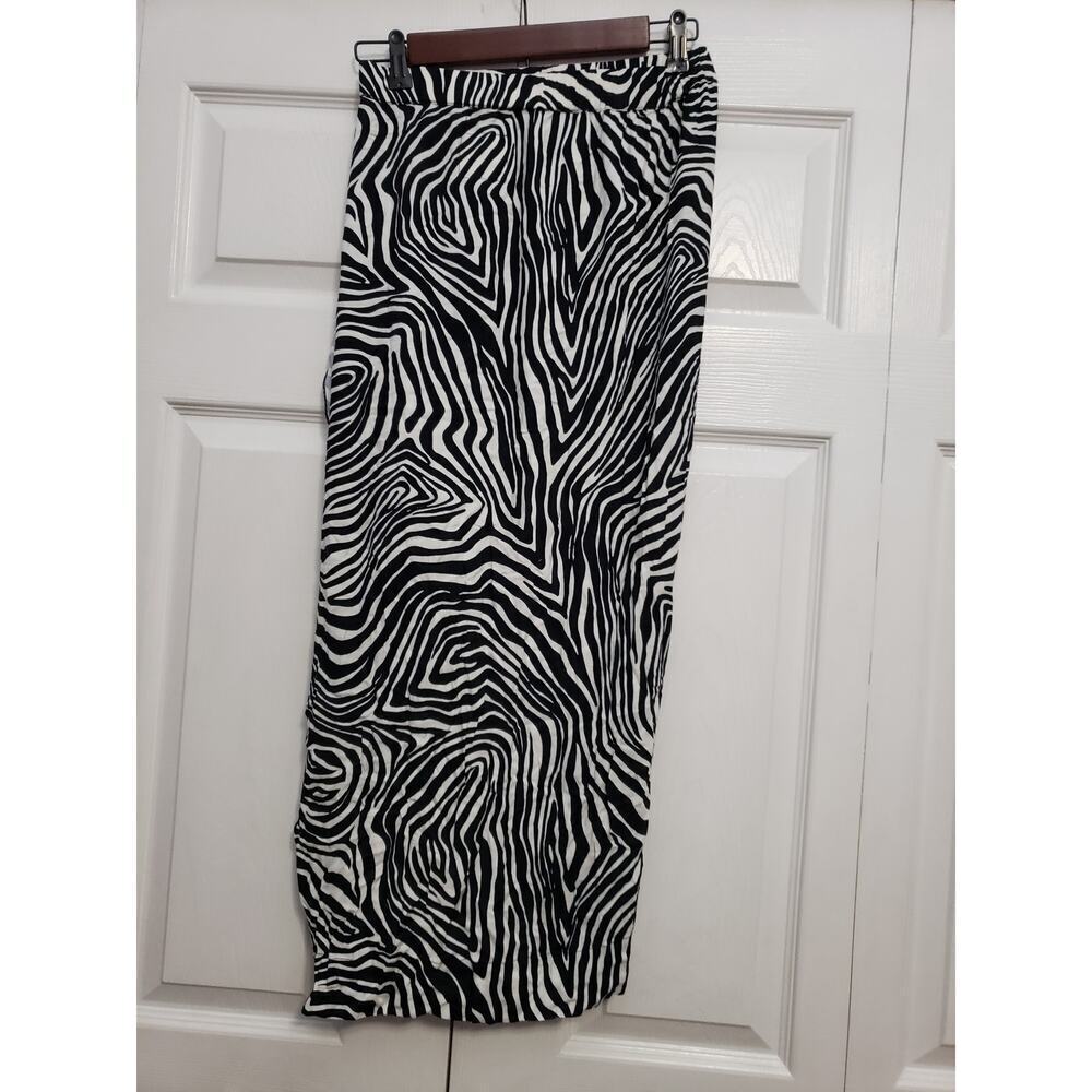 #464 BLUE. Chaser "Lindsey wild thing midi" skirt - Picture 3 of 13